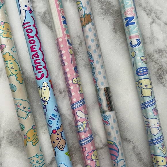 Vintage Sanrio Cinnamoroll pencil lot - AS IS - Picture 2 of 6